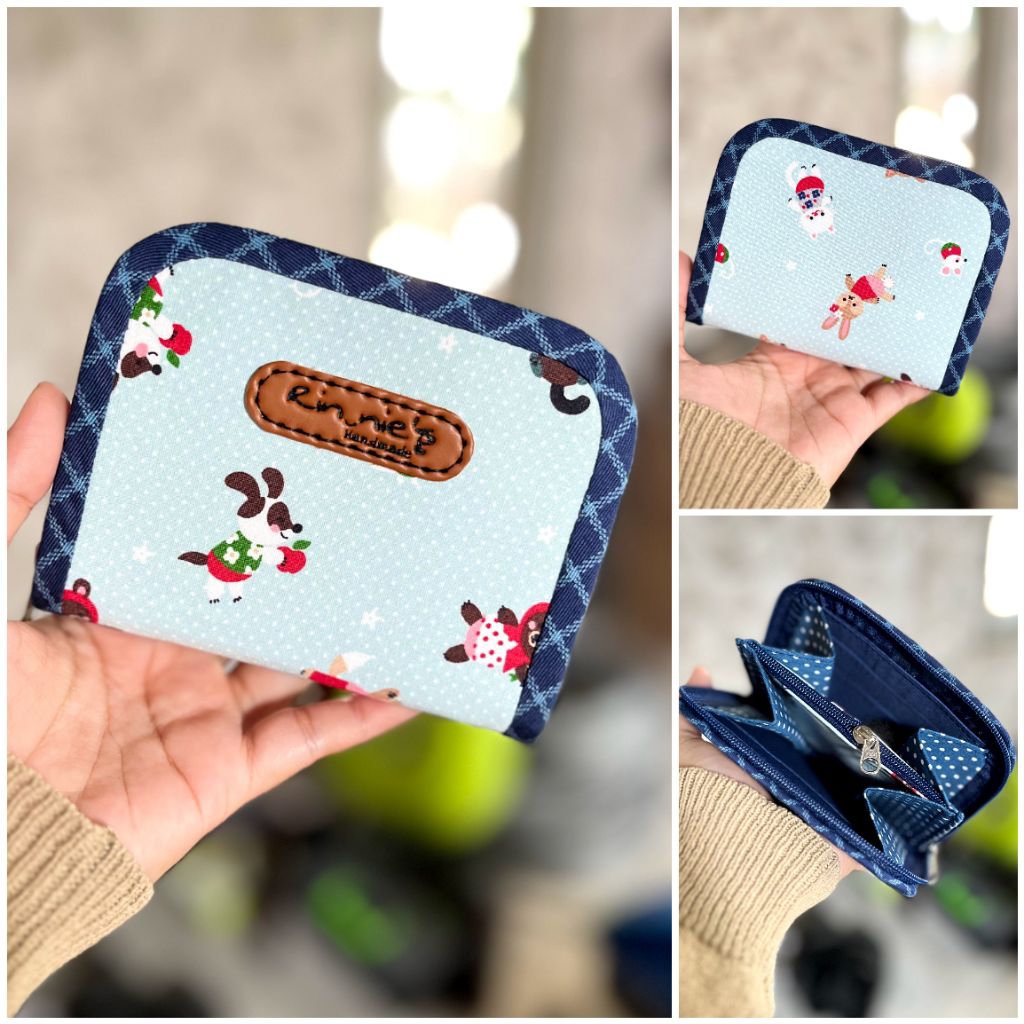 Dompet Handmade Kain Katun | Mini Akordion