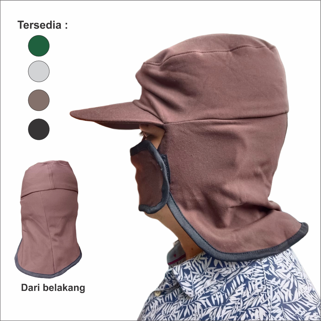 Topi Pancing Anti Panas - Topi Mancing Kebun Serbaguna