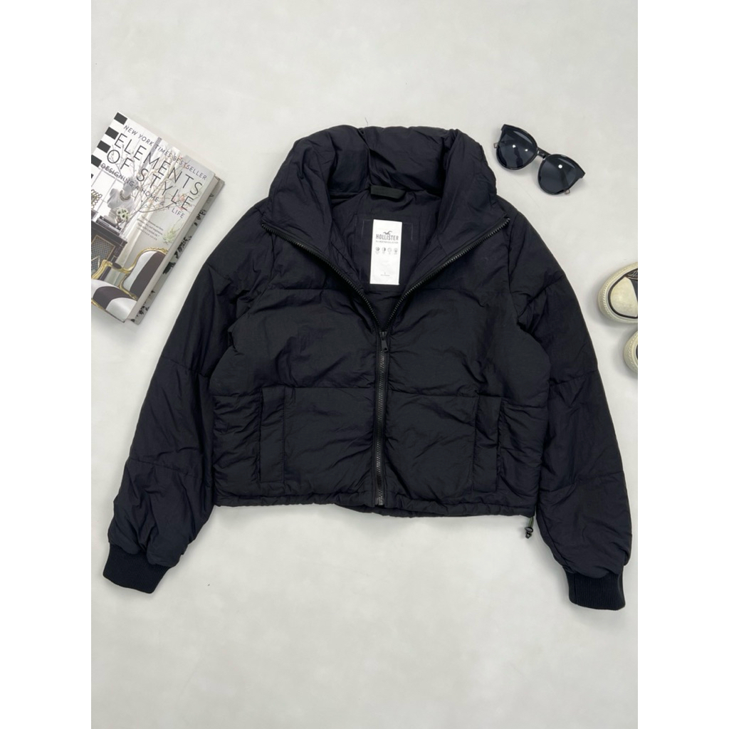 HBB6422 H*llister Short Padded Zip-up Jacket