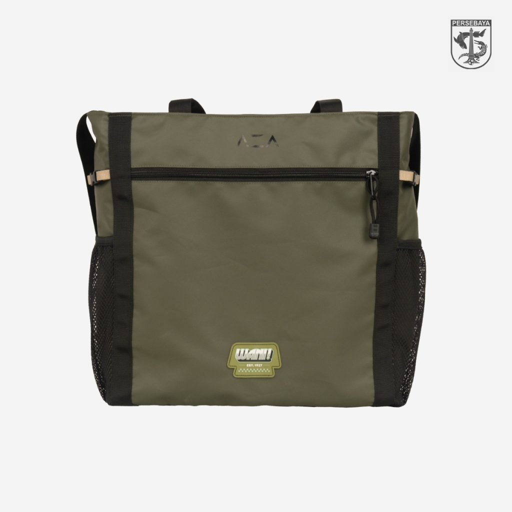 Totebag Persebaya Wani 1927 Utility Retro - Olive | Official Persebaya