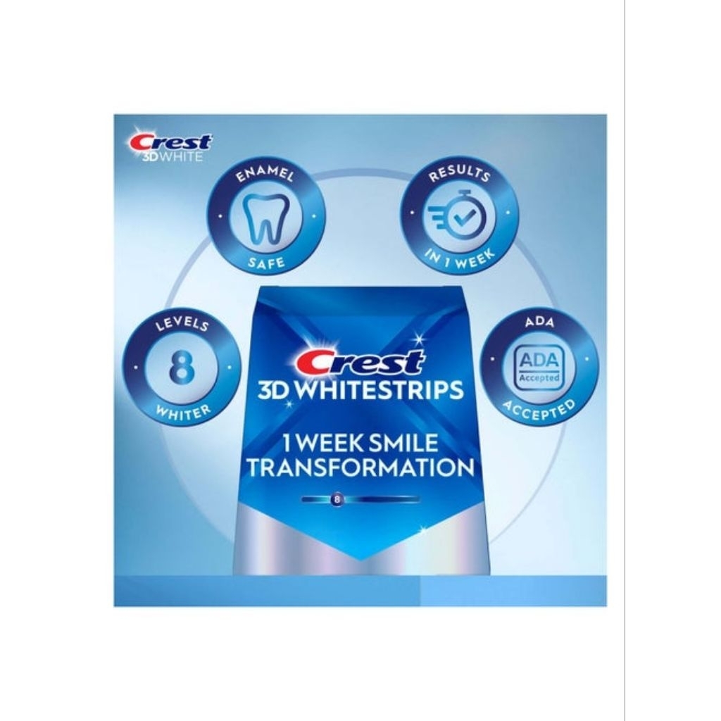 100% ORI USA - CREST 1 WEEK SMILE TRANSFORMATION