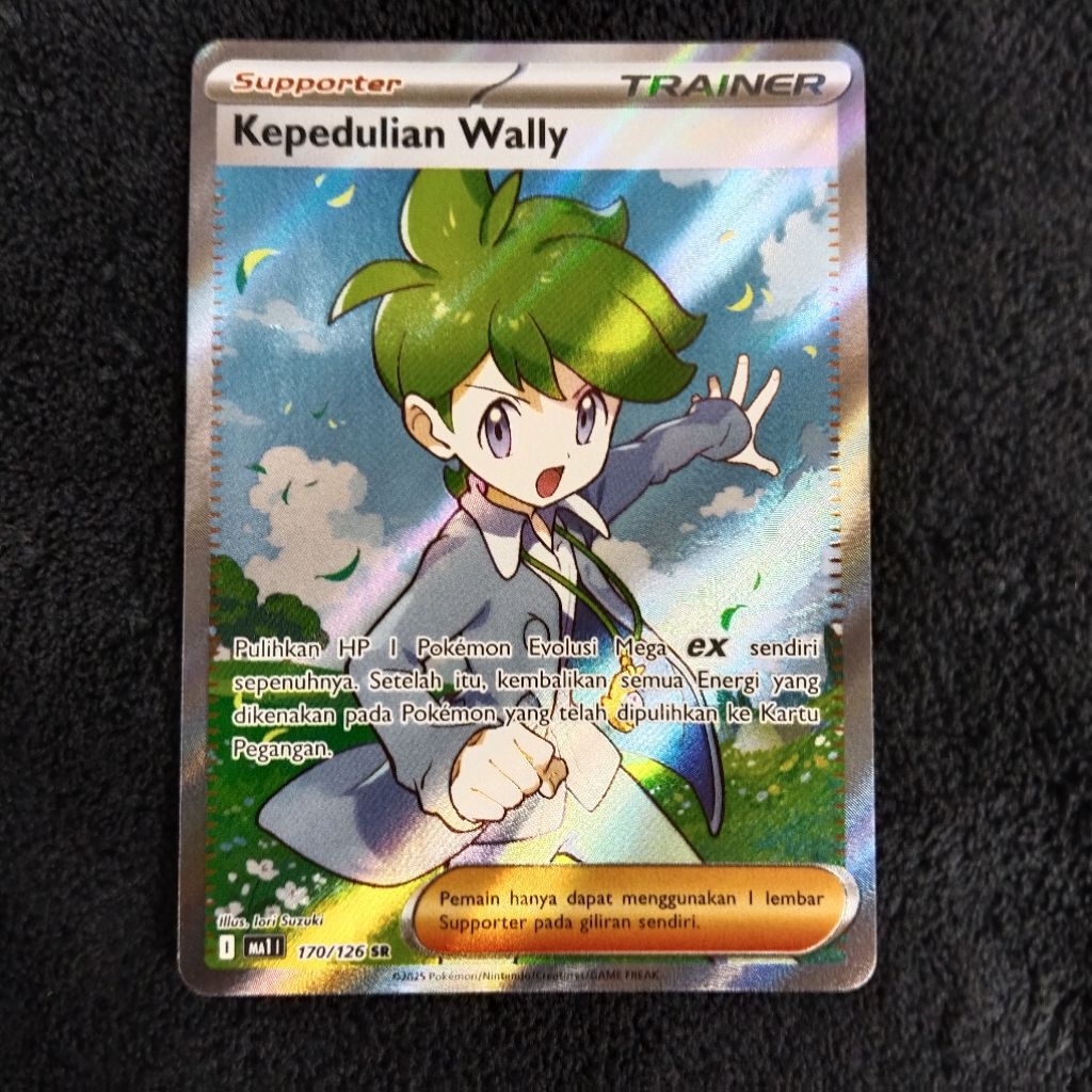 Kepedulian Wally SR 170/126 Pokemon Indonesia Mega Evolusi Card