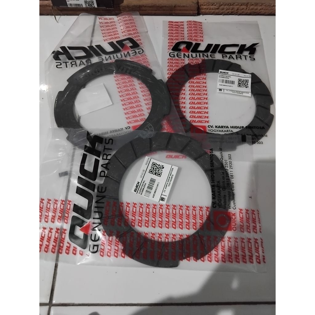 CLUTH FACING MESIN TRAKTOR ZENA M 1000 / KAMPAS TRAKTOR ZENA M 1000 ORIGINAL ORI QUICK