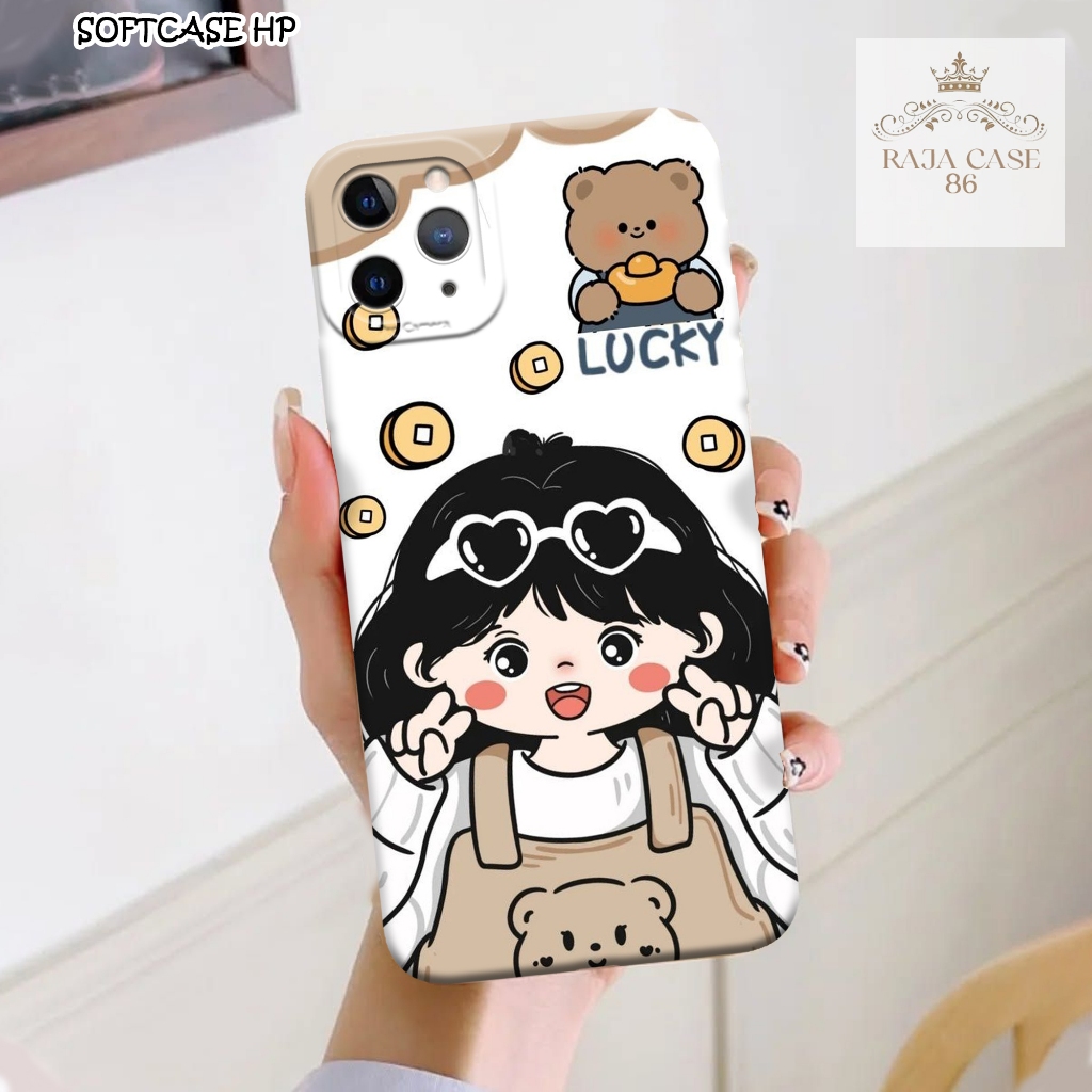 Case Iphone 11 - casing Iphone 11 - Motif case Cartoon - Pelindung handphone - Iphone - Softcase Iph