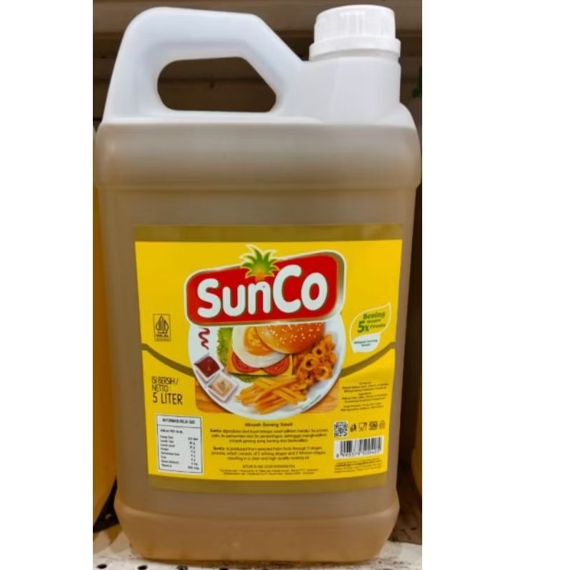 Sanco Minyak Goreng Jerigen 5liter