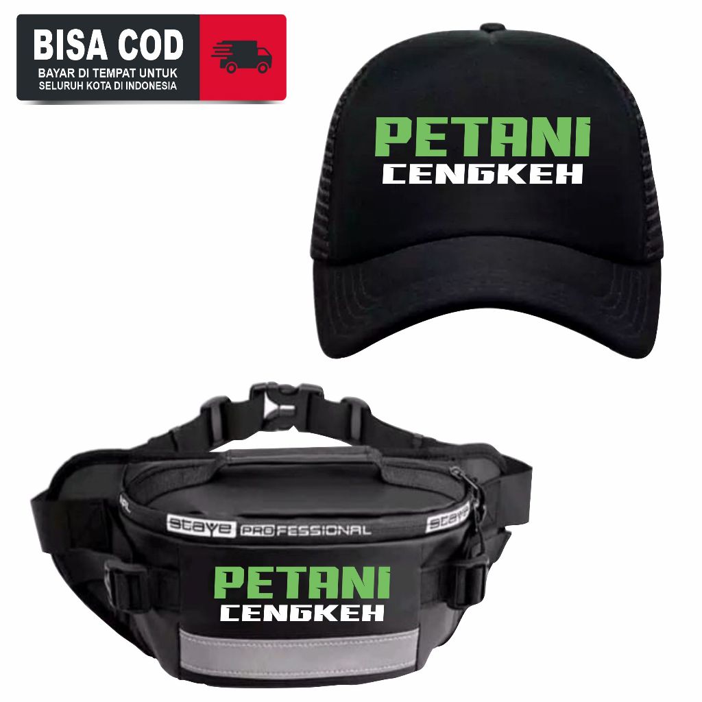 TOPI JARING PETANI CENGKEH DAN TAS PETANI CENGKEH