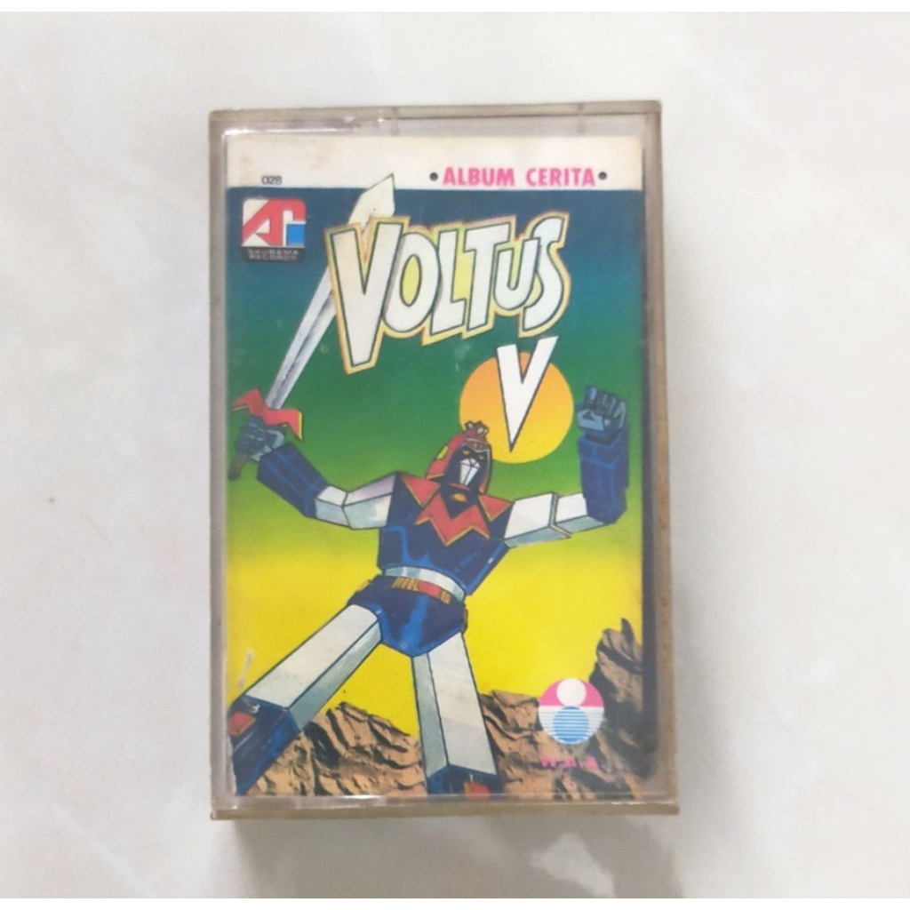 Kaset Pita Cerita anak Robot Jadul Langka Mulus Cerita Voltus V