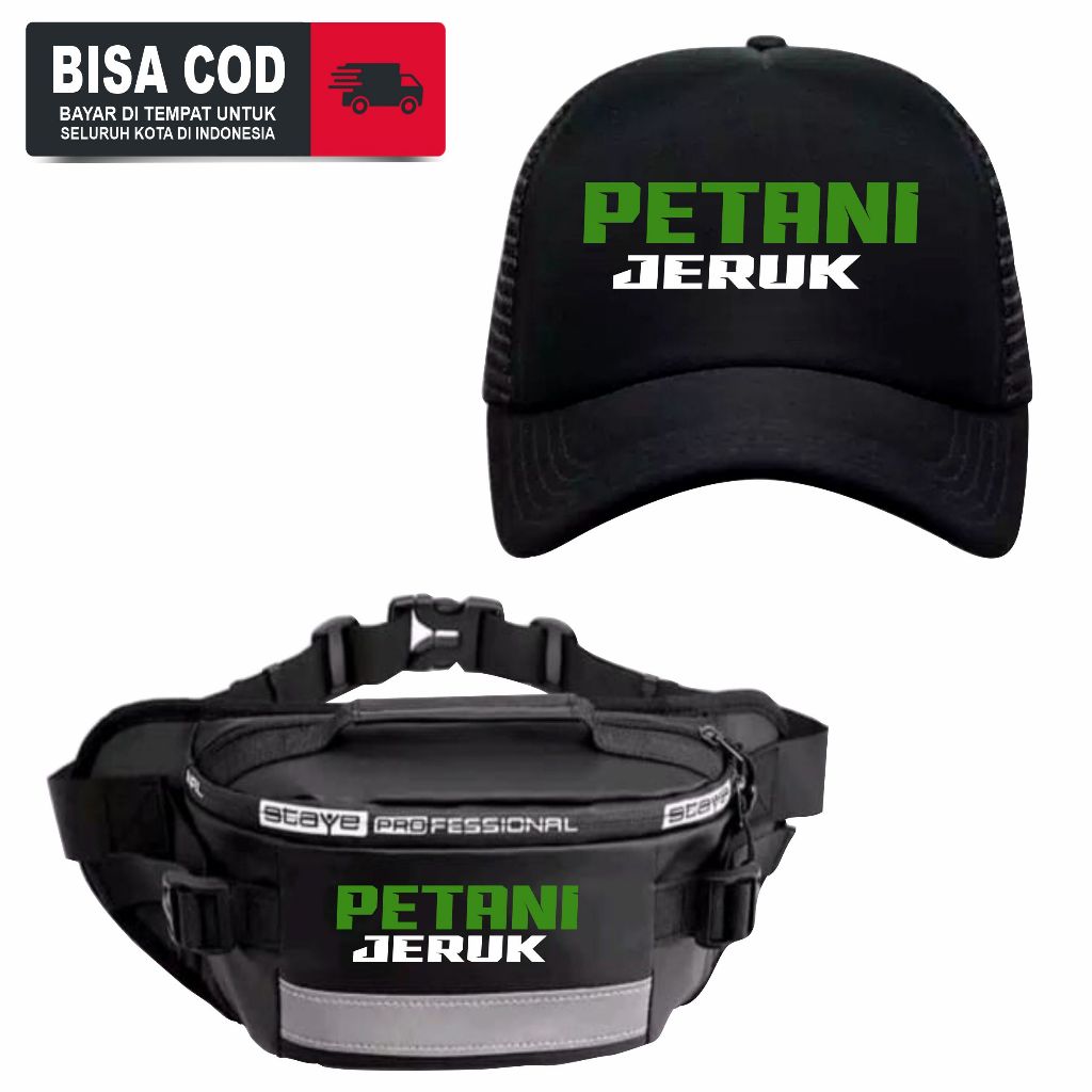 TOPI JARING PETANI jERUK DAN TAS pETANI JERUK