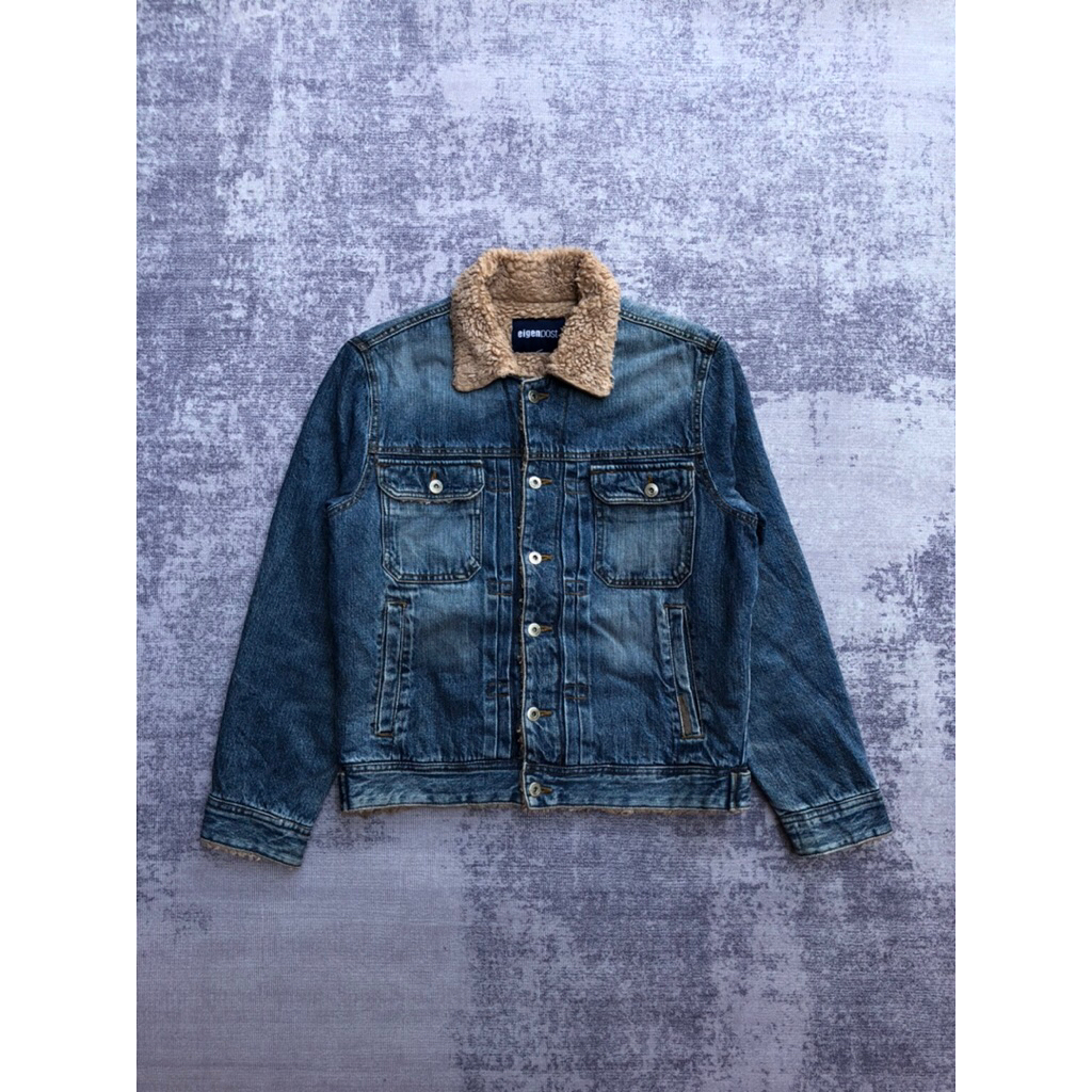 jaket denim jeans sherpa type 2