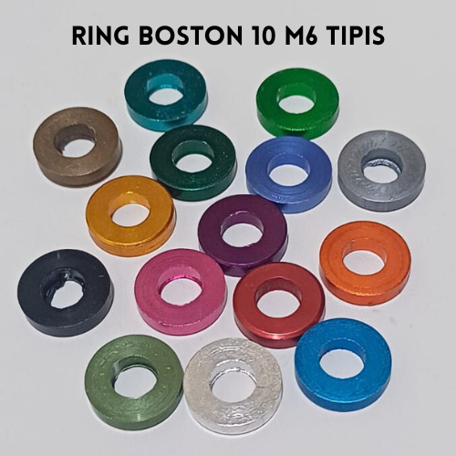 Ring Boston 10 M6, Ring baut mesin Boston 10 M6 Tipis 3mm