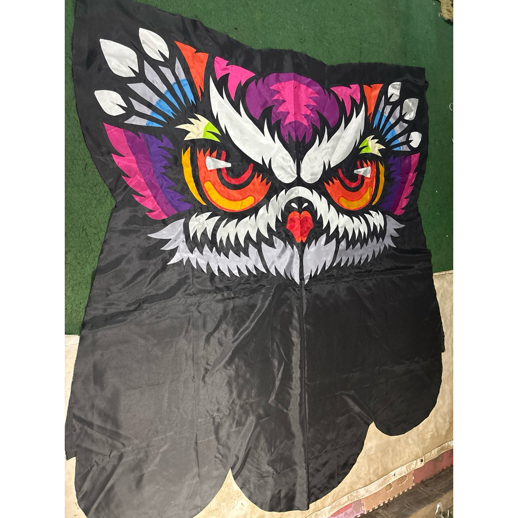 Kain Layangan Celepuk Cutting Mata Uk 150 x 175 cm