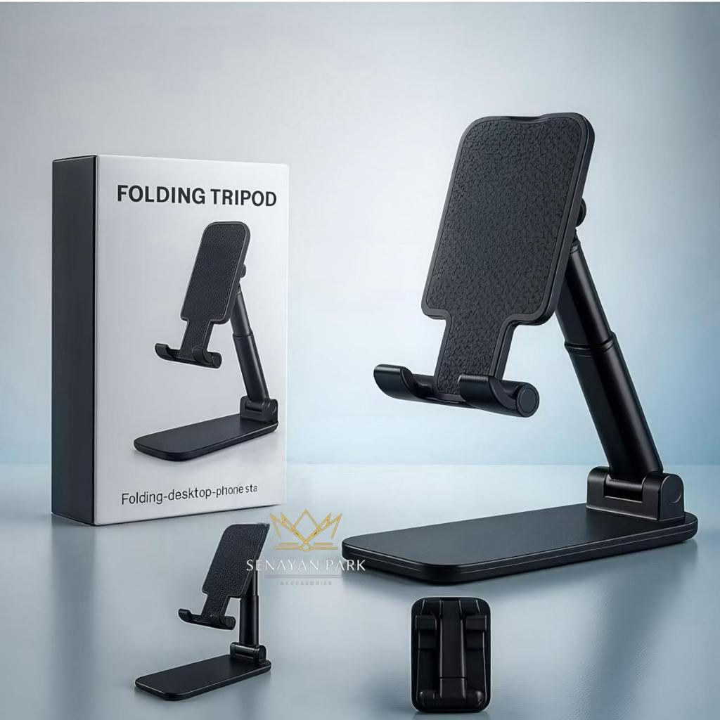 SEN - Holder Meja SW015/HD23 Stand Holder Lipat Fortabel Phone Holder HP Folding Universal Dudukan H