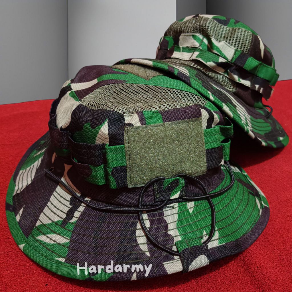 TERBARU /Topi Rimba velcro/Topi Rimba Malvinas/Topi Rimba loreng | Topi Rimba Variasi Tali karet| To