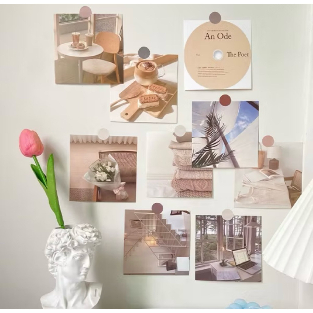 Sticker / Poster Mini Hiasan Dindin Asthetic Vintage Ala Korea