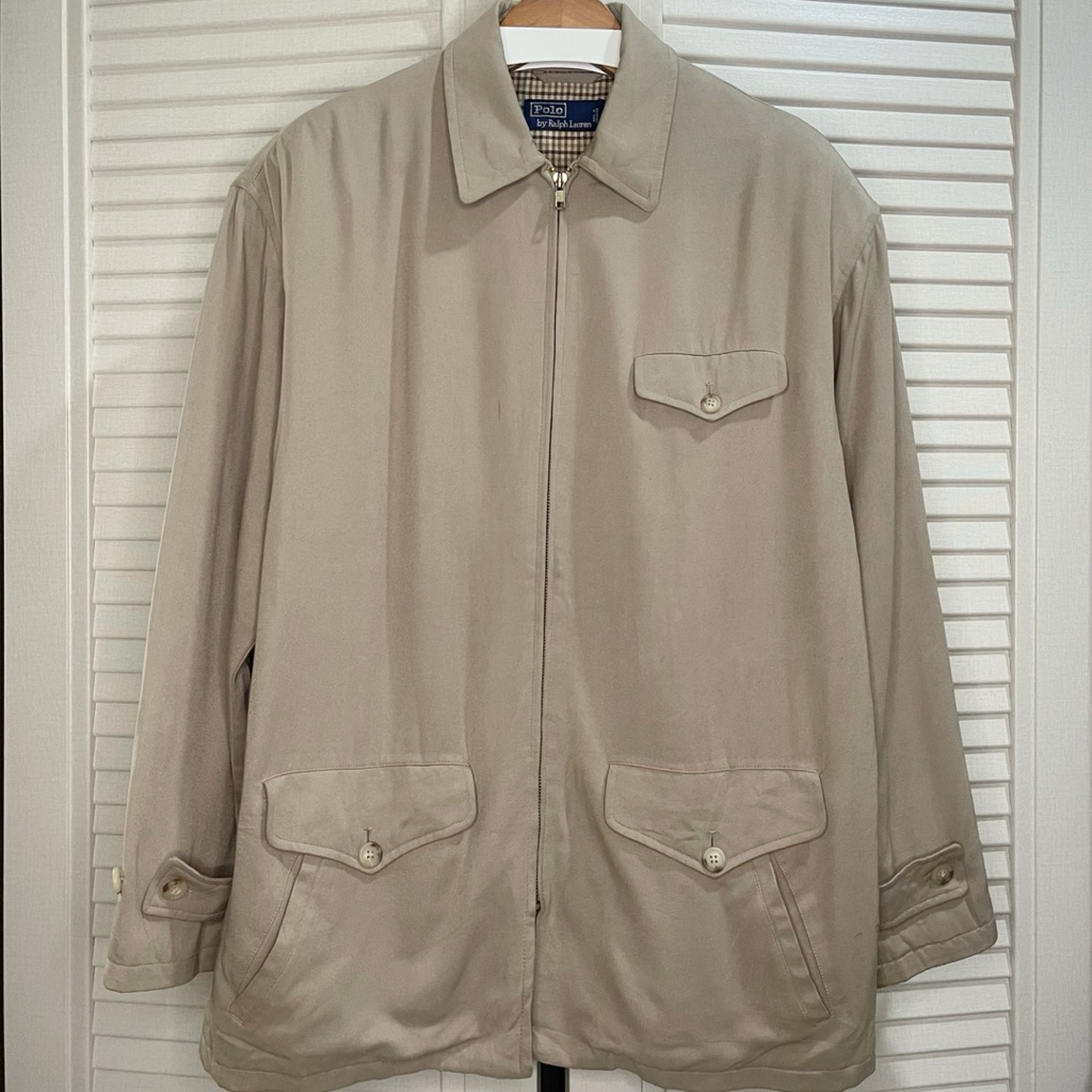 Polo Ralph Lauren - Belted Hunting Jacket - Beige - Size M fit XL