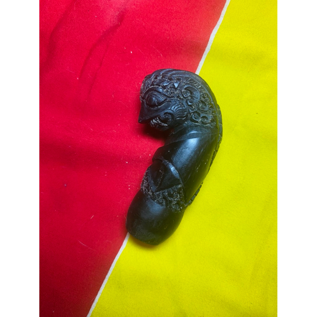 Buto Bajang TANDUK HITAM Deder keris | handle keris | hulu keris | gagang keris DDR997BTBJ