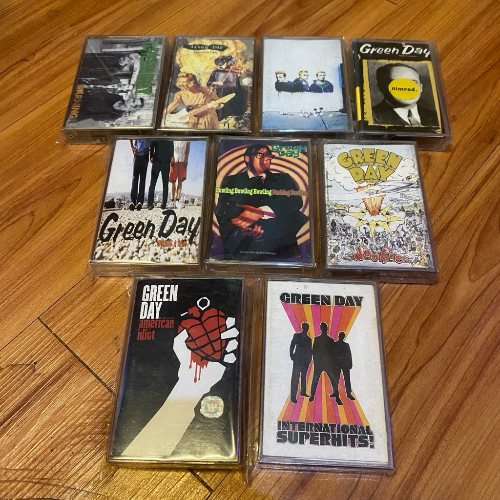 variasi kaset original green day kaset greenday
