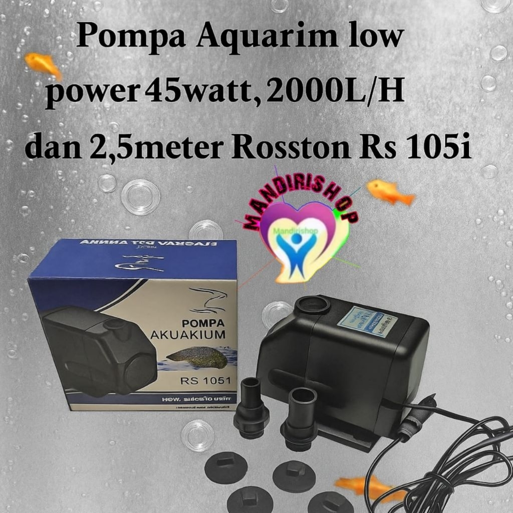 Mesin Kolam Dan Aquarium Rosston Rs 105i