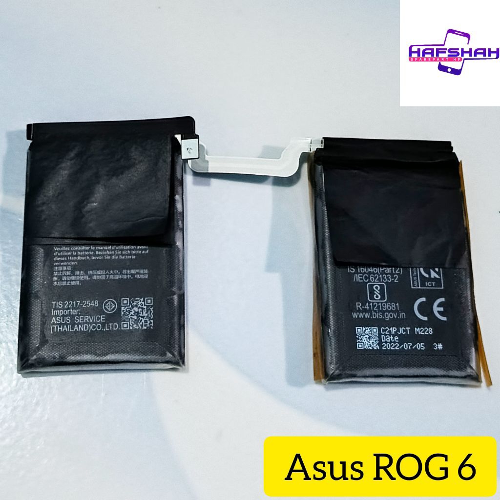 Baterai Batre Asus ROG 6 Ori copotan hp