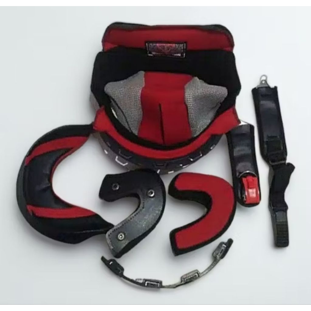 busah helm NHK predator fulset+tali helm NHK