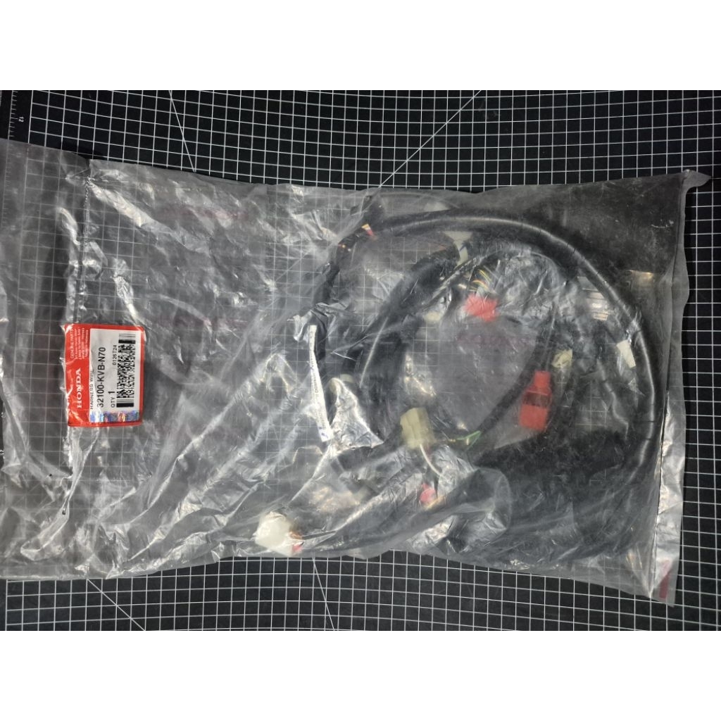 Wire Hardness kabel body bodi utama Honda Vario 110 Techno karbu original ahm honda 32100-KVB-N70