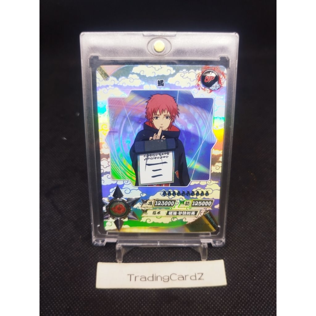 TCG/CCG Trading Card Collection 2021 Kayou Naruto Official SP Sasori #NR-SP-034(Dpt top loader)