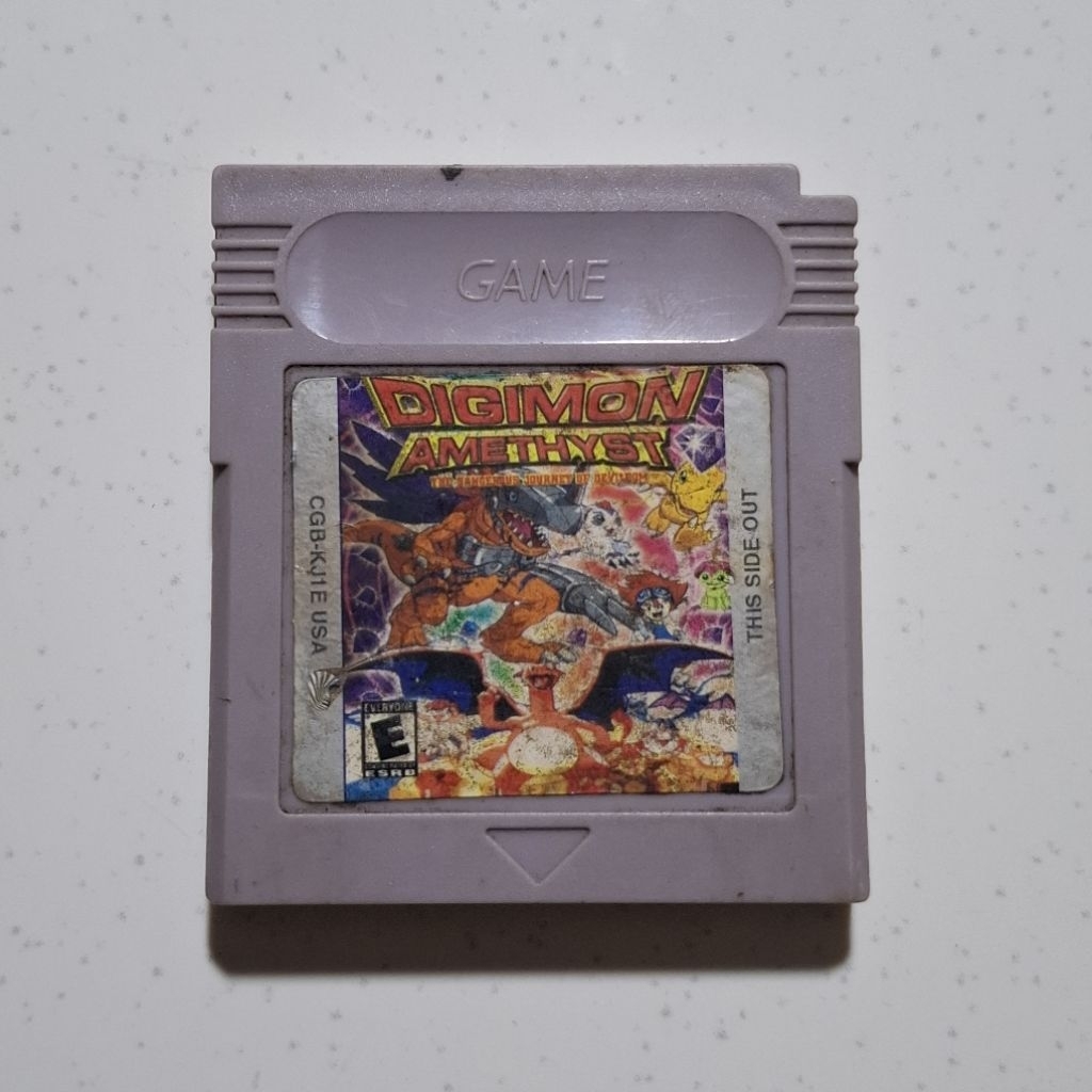 Kaset Gameboy GBC DMG Digimon Amethyst Second