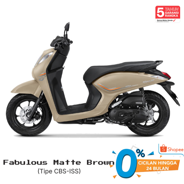 New Honda GENIO CBS ISS Motorcycle Sepeda Motor