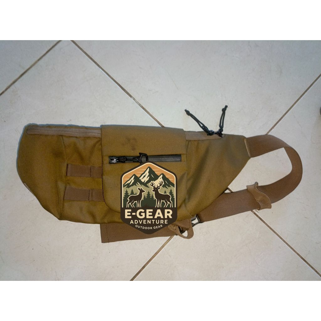 WAISTBAG E-GEAR 3L OLIVE  PRELOVED ORIGINAL