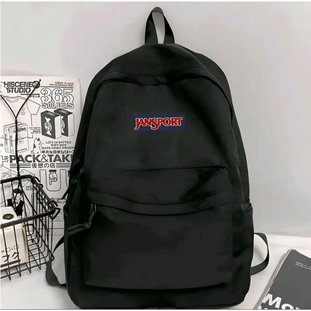 Tas Ransel JANSPOT Tas Backpack Tas Pria Wanita Tas Casual Tas Punggung Tas Korean Style / Tas Jansp