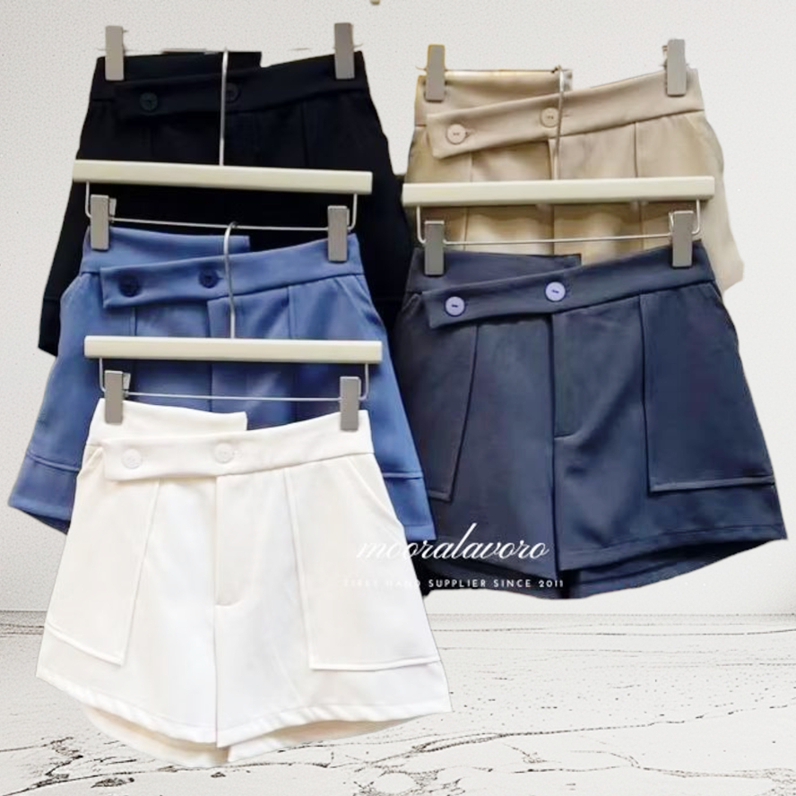 BALMAIN PREMIUM HIGHWAIST SHORT PANTS READY STOCK TALENT BANGKOK SIAP KIRIM PREMIUM COLLECTIONS