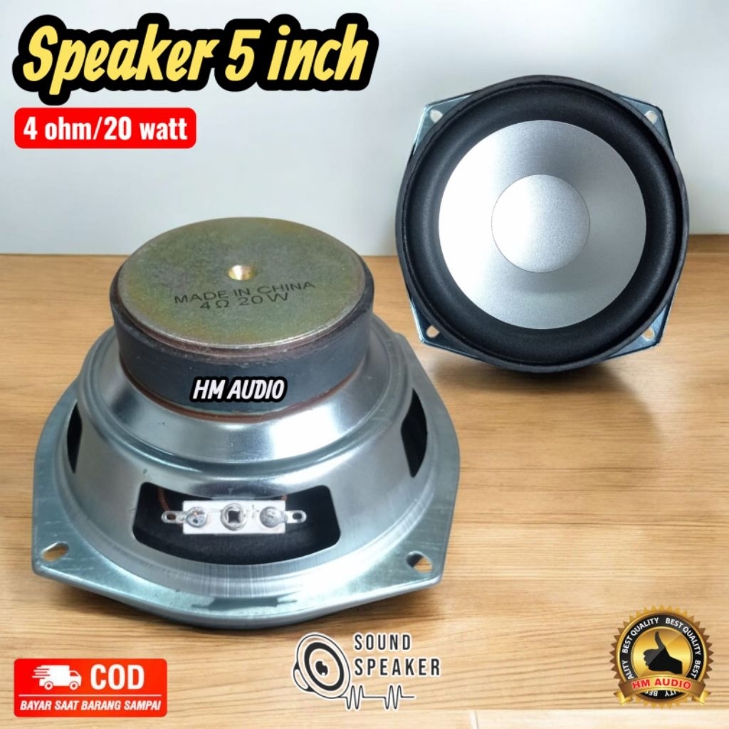 Speaker Subwoofer 5 inch
