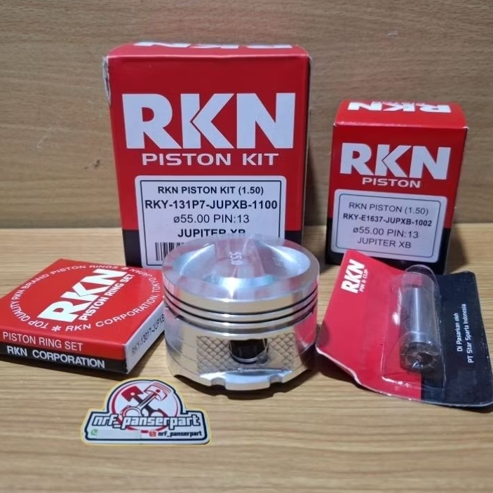 PISTON KIT SEHER SET RING BORE UP 130 CC PEN 13 YAMAHA JUPITER XB 53,5/54/54,5/55/55,5 MM VEGA ZR VE