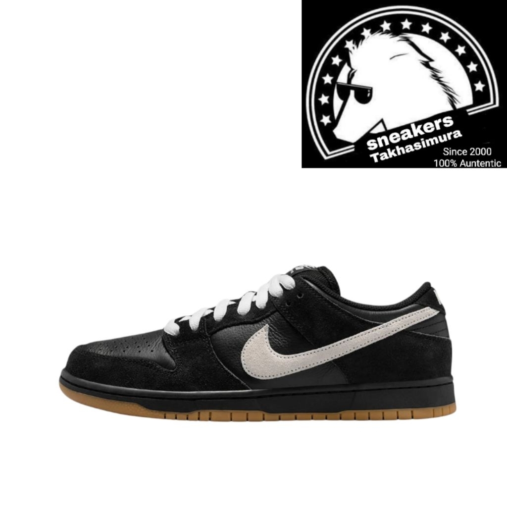 Dunk Low Sb Black Black White