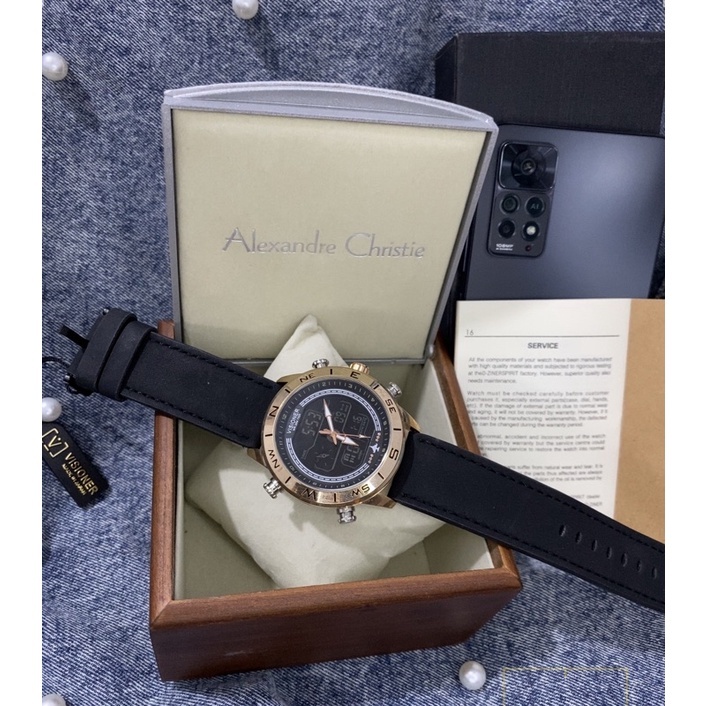 [COD] JAM TANGAN PRIA ORIGINAL VISIONER 7020 STRAP KULIT DIGITAL ANTI AIR