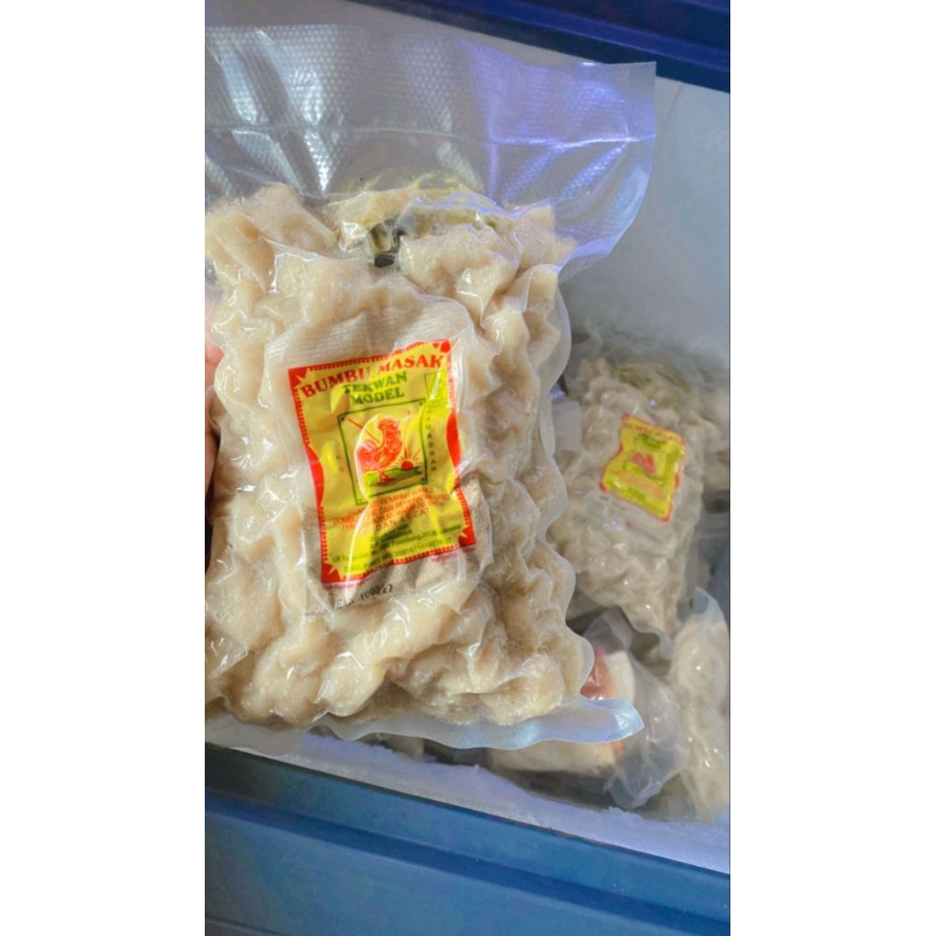 TEKWAN IKAN/PENTUL TEKWAN IKAN 1KG + BUMBU KERING/TUMIS VAKUM ASLI PALEMBANG