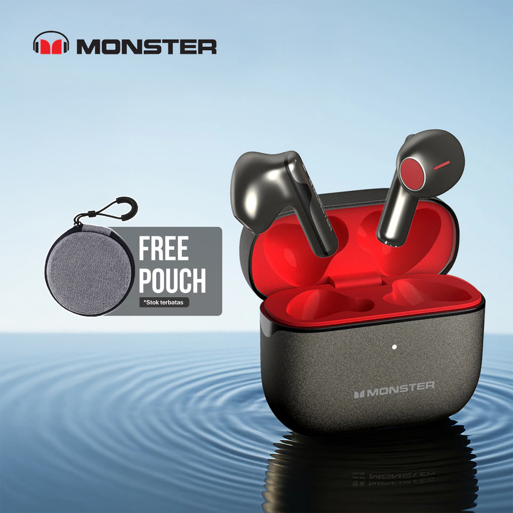 Monster GT13 True Wireless Bluetooth Earphone TWS Headset Mini Earbuds