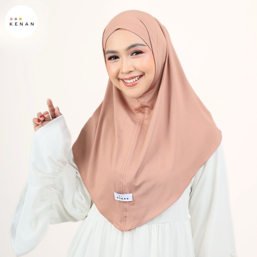 KENAN CLARA HIJAB INSTAN SIZE M BERGO KENAN NON PET