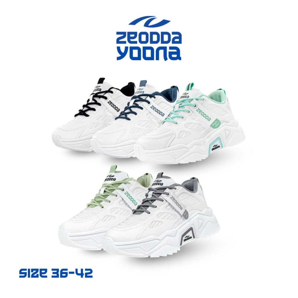 Zeodda Yoona Sepatu Sneaker Wanita Korea Sport Training 1031