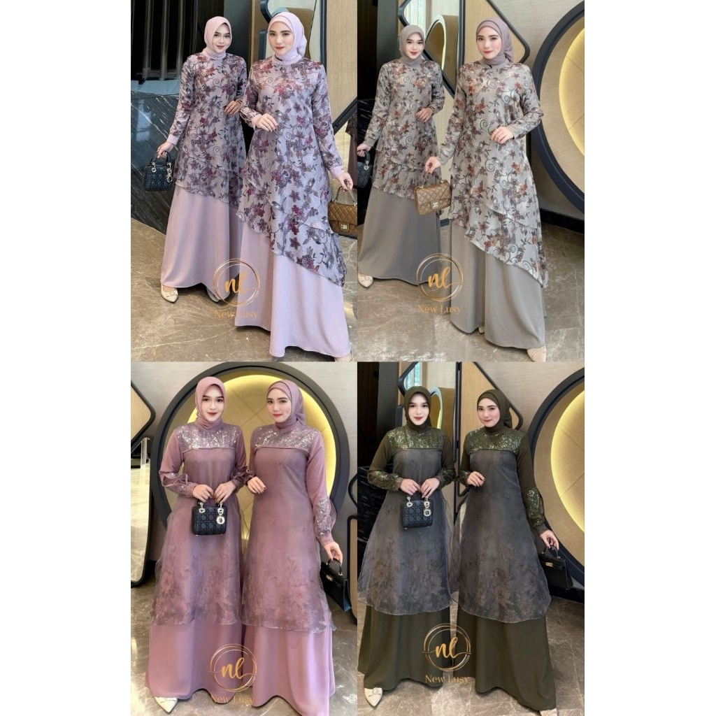 VAMELA-VARISHA-VANIA DRESS ORIGINAL NEWLUSY- GAMIS PREMIUMt