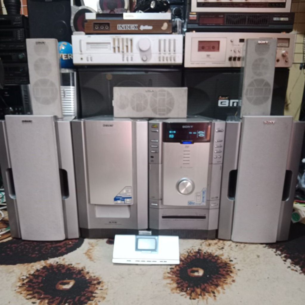 BIG COMPO JUMBO SONY HCD-FL50 CLASSIC VINTAGE MEWAH