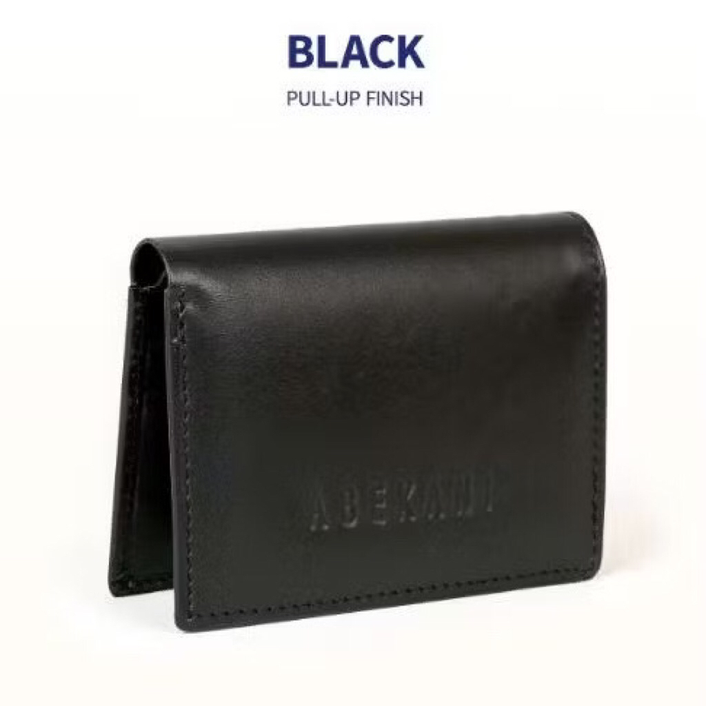 New Dompet Mini Abekani Kulit Black