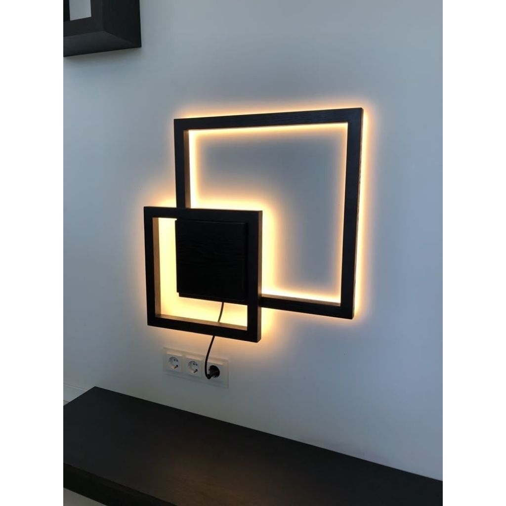 Lampu Dinding Lampy Gantung Estetik Led Strip Modern Minimalis
