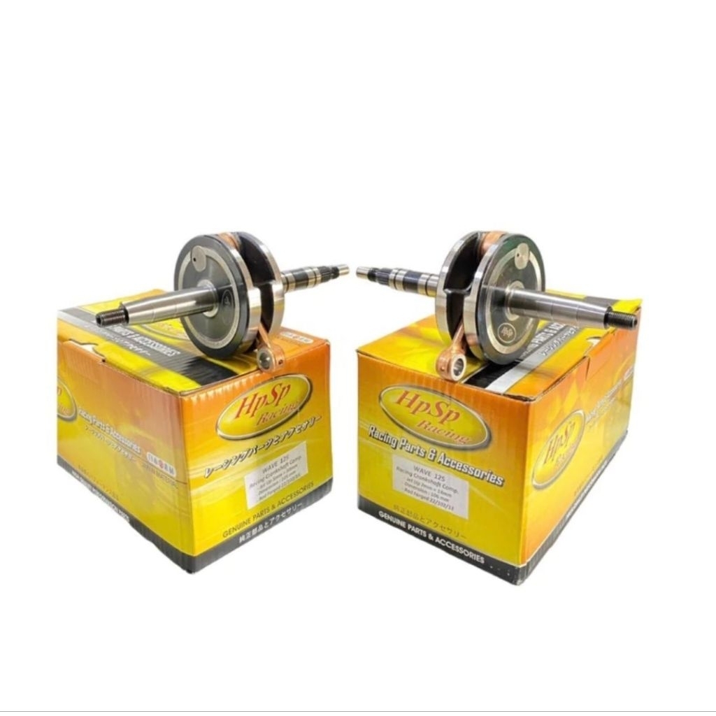 Crankshaft kruk as bandul stroke up supra x 125,kharisma,kph,kyz hpsp racing malaysia.