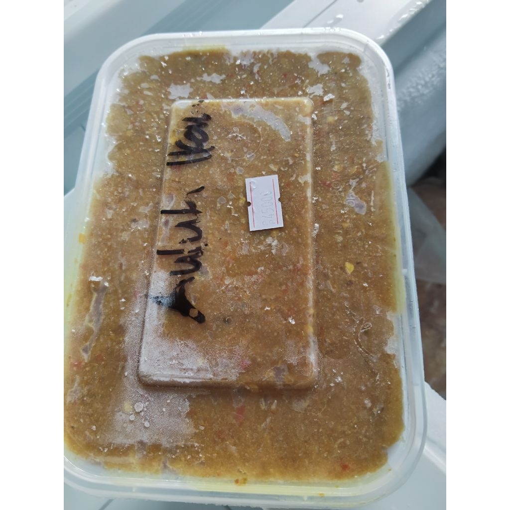 Adonan /luluh Sate lilit ikan tuna