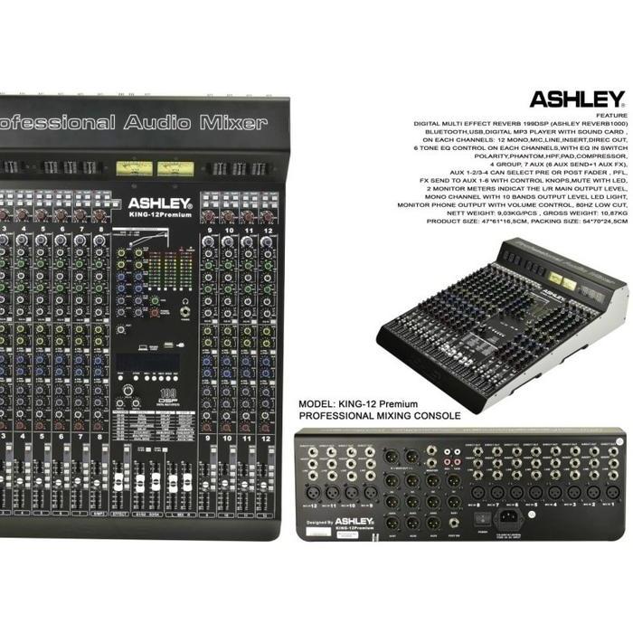MIXER ASHLEY KING 12 PREMIUM / KING12 PREMIUM -ORIGINAL