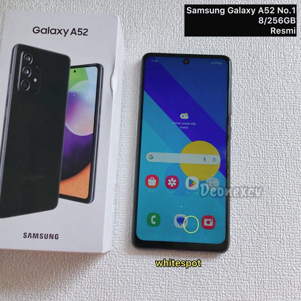 Samsung Galaxy A52 8/256GB Resmi