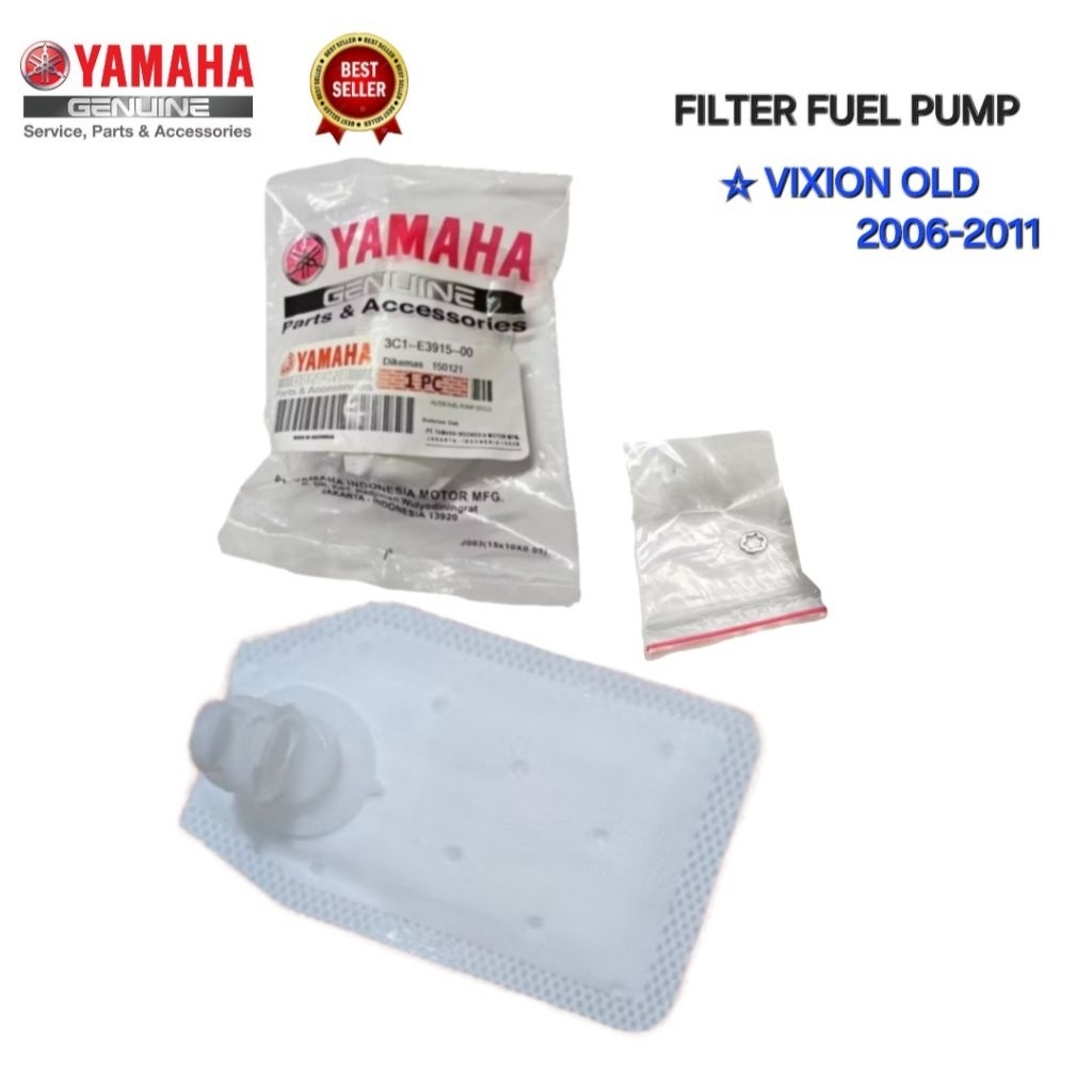 FILTER FUEL PUMP PAMPERS SARINGAN BENSIN VIXION OLD 2006-2011 ORIGINAL YAMAHA 3C1