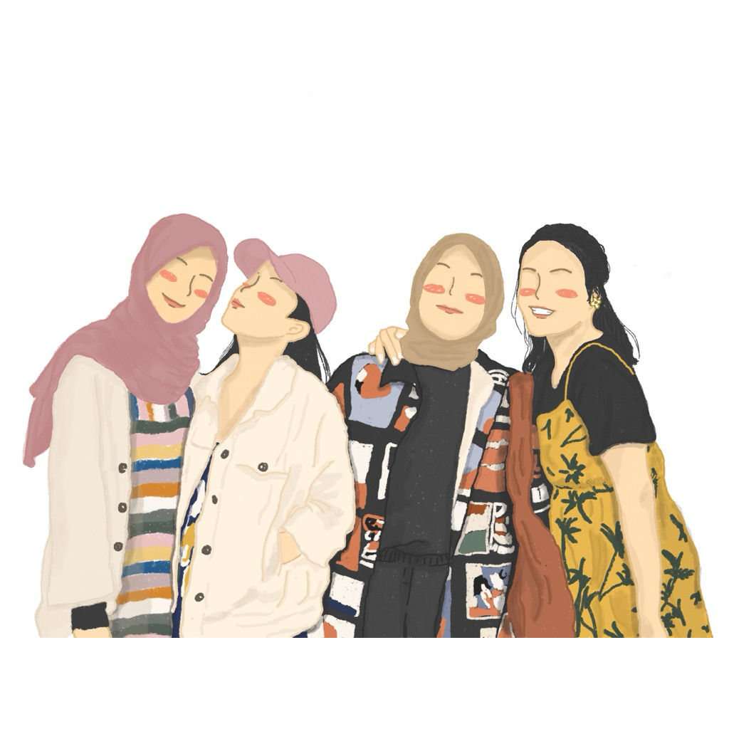 Jasa Gambar Ilustrasi Foto (Watercolor style)