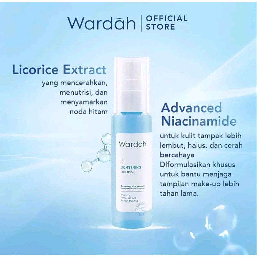 wardah facemist setting spray